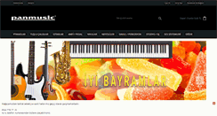 Desktop Screenshot of panmusic.com.tr